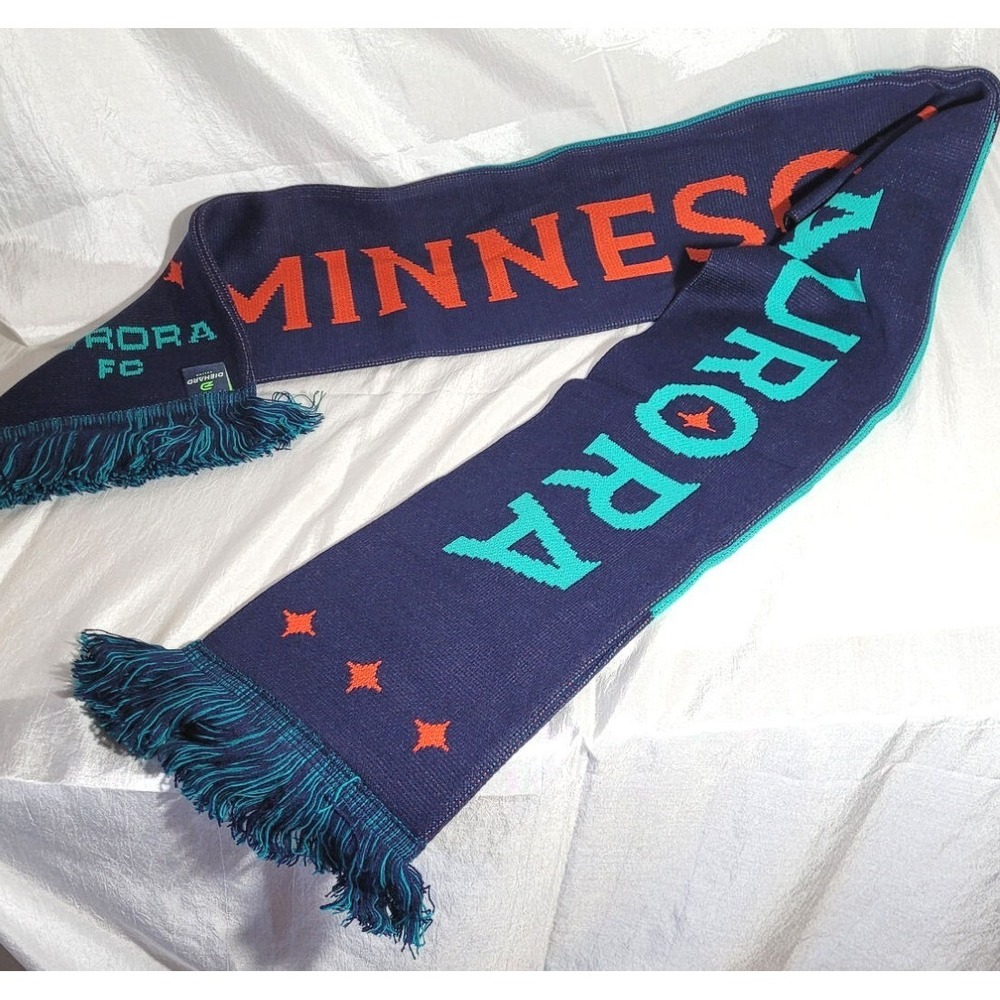 Diehard Custom Minnesota‎ Aurora FC Women's Soccer Club Winter Scarf